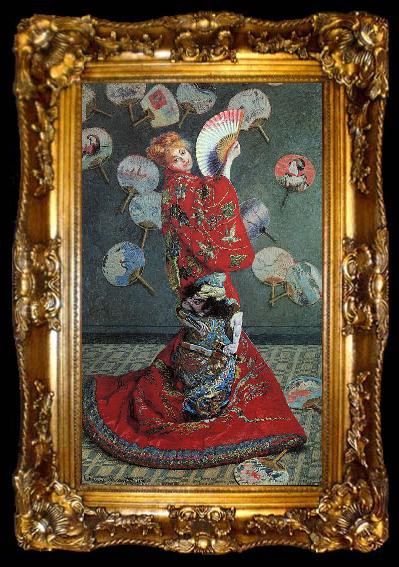 framed  Claude Monet La Japonaise, ta009-2